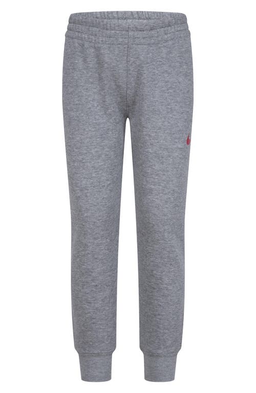 Nike Kids' Sportswear Fleece Hoodie & Joggers Set In Dark Grey Heather
