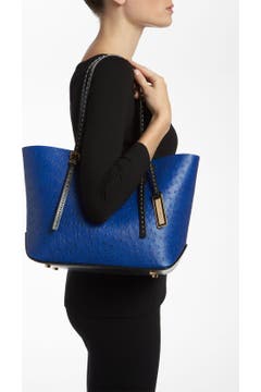 Michael Kors 'Gia - Small' Ostrich Embossed Leather Tote | Nordstrom