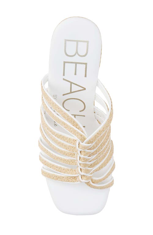 Shop Beach By Matisse Laney Wedge Sandal In White