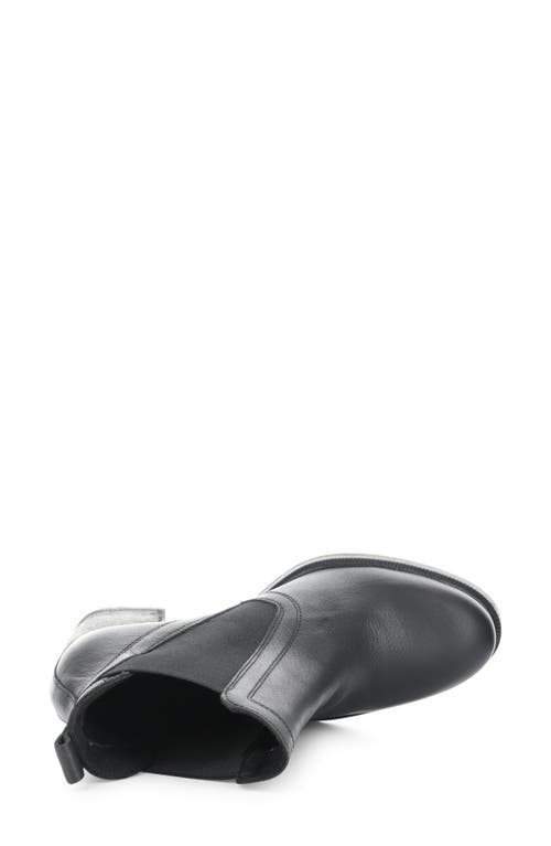 Shop Bos. & Co. Bellini Waterproof Chelsea Boot In Black Feel/elastic