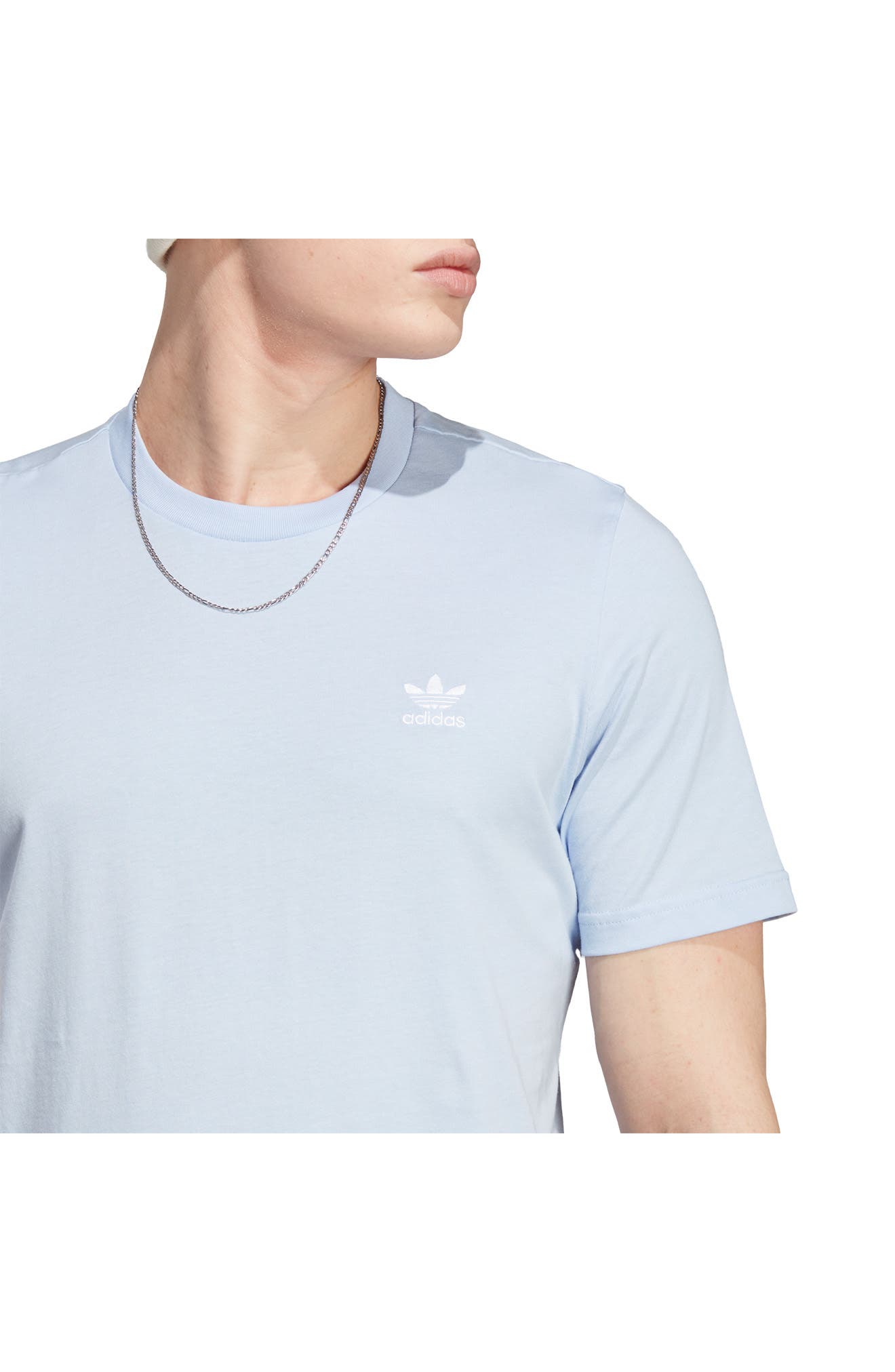 Dawn Solid T-Shirt Originals Smart | Closet Blue in adidas Essential