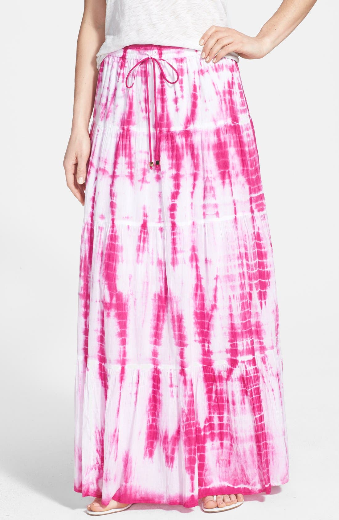 michael kors tie dye maxi dress