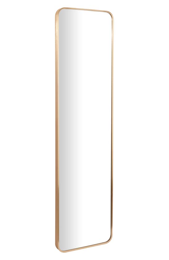 Shop Cosmo By Cosmopolitan Rectangle Wall Mirror In Gold