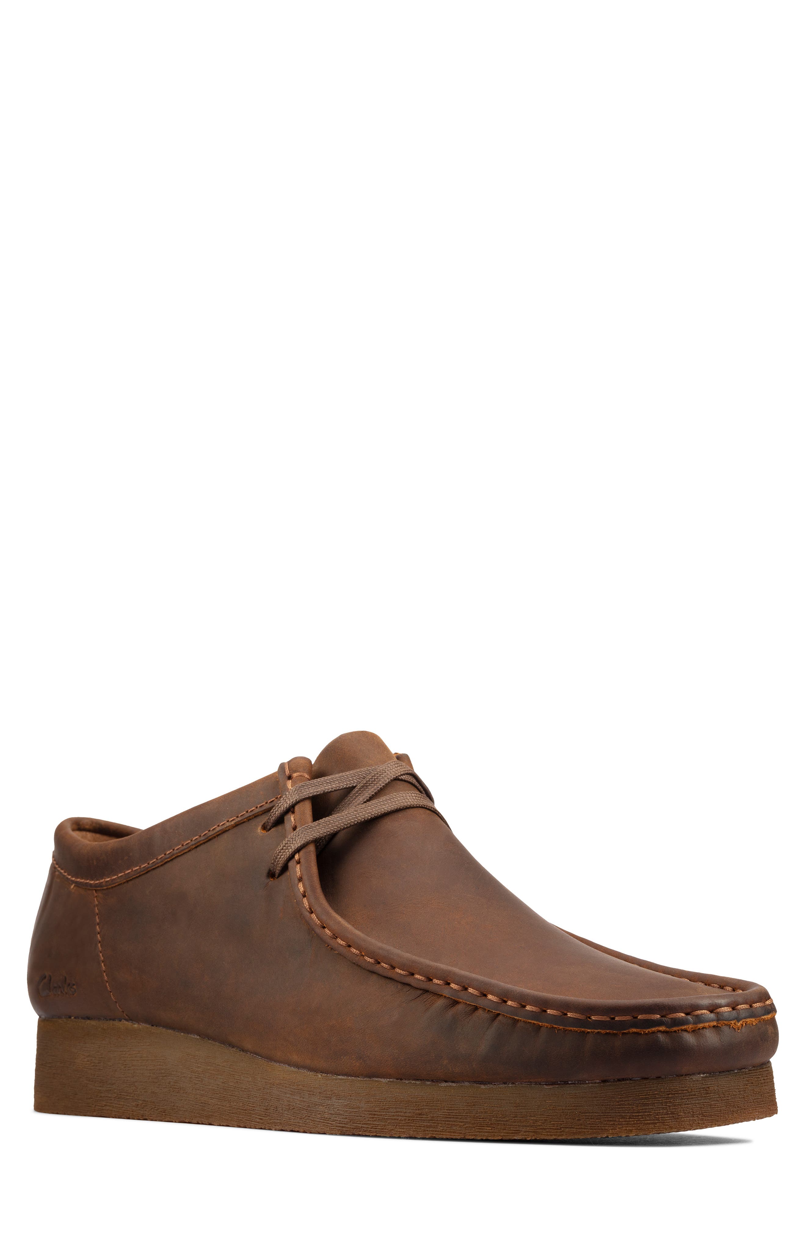 wallabee shoes leather