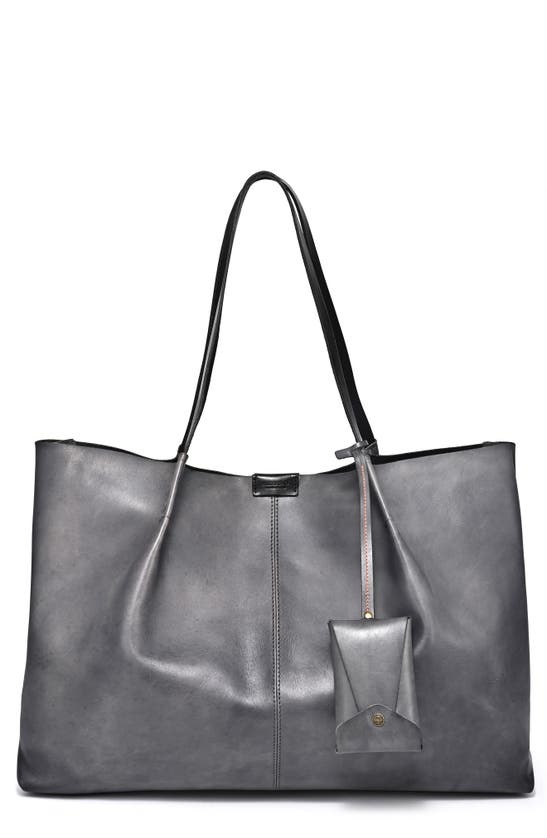 Old Trend Women's Genuine Leather Calla Tote Bag In Grey