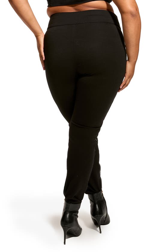 As By Df Kenny Stretch Leather Leggings In Black