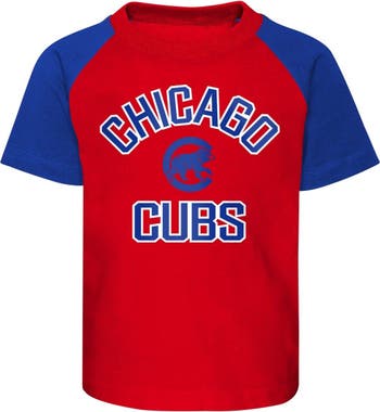 Outerstuff Toddler Royal/Red Chicago Cubs Batters Box T-Shirt & Pants Set Size: 2T