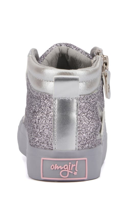 Olivia Miller Kids' Toddler Sneaker In Silver