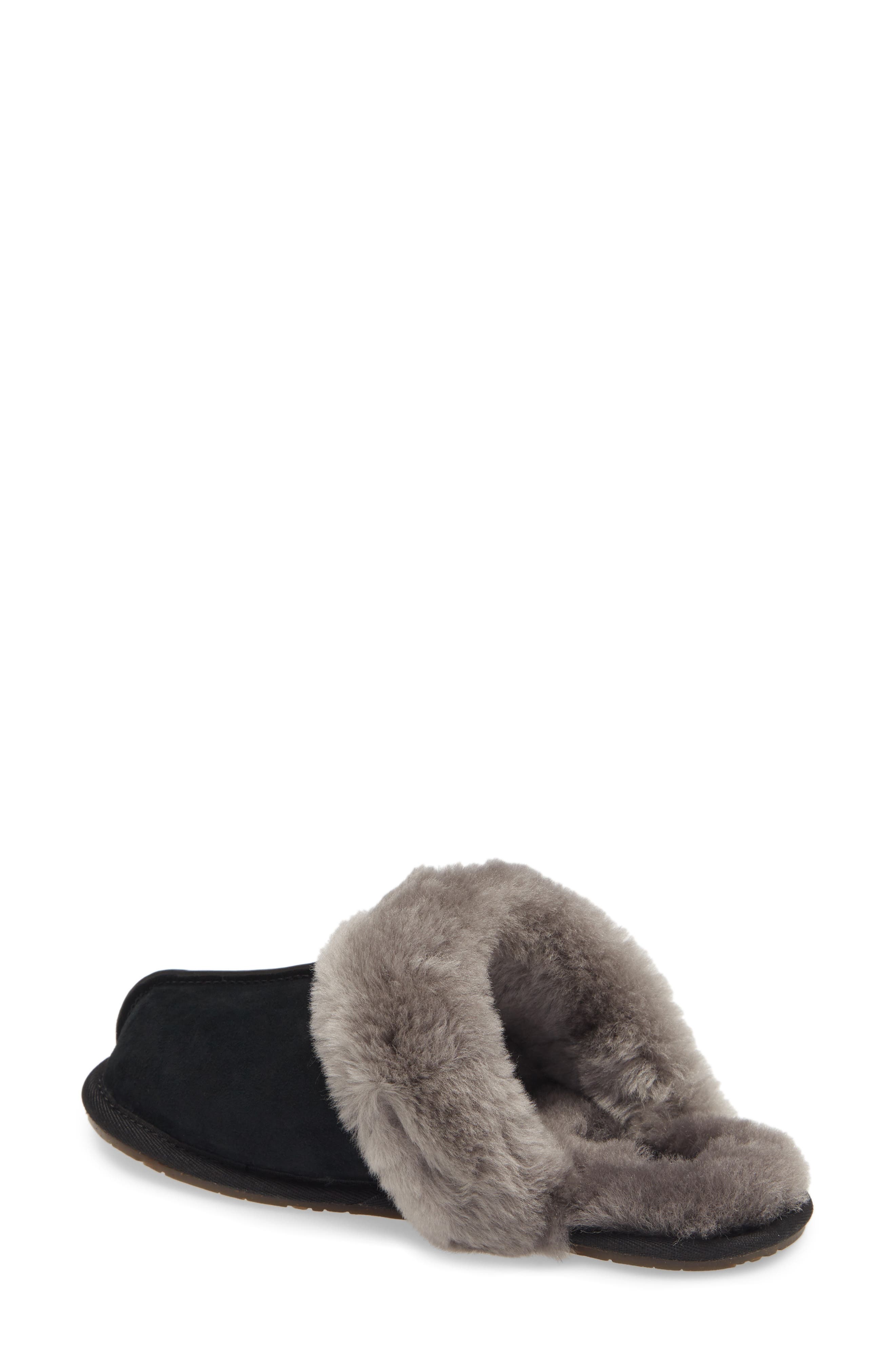 scuffette ii slipper black and grey