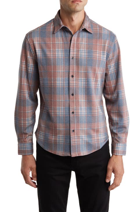 Collin Ridgeway Flannel Long Sleeve Button-Up Shirt
