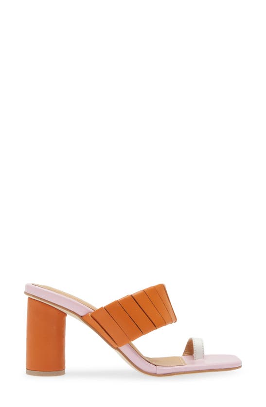 Shop Shekudo Protea Sandal In Multi Colour Stripe