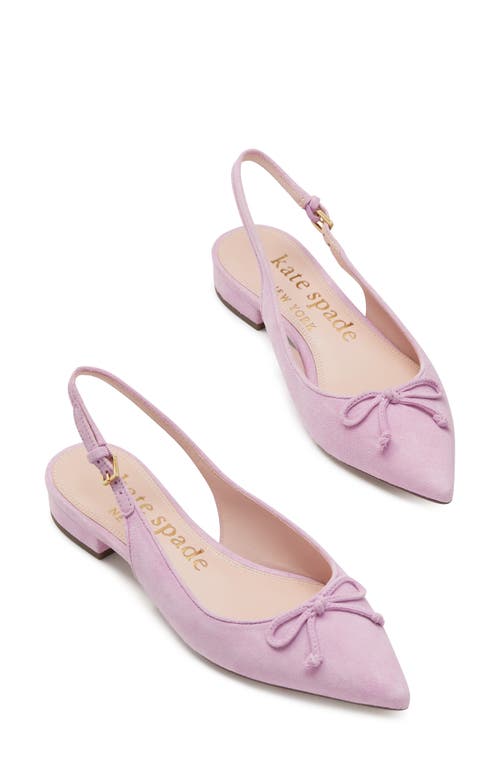 Shop Kate Spade New York Veronica Raffia Slingback Flat (women)<br /> In Sea Thistle