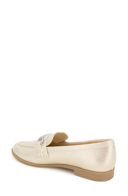 Reaction Kenneth Cole Great Bit Loafer In Platinum