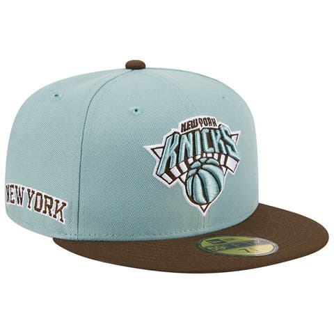 New York Knicks New Era Script 59FIFTY Fitted Hat - Augusta Green