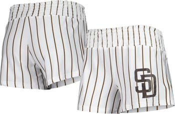Women's Concepts Sport White San Diego Padres Gable Knit T-Shirt