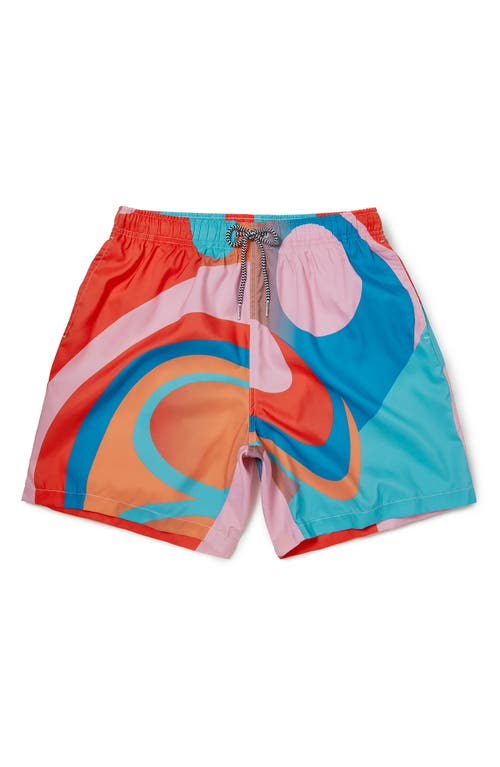 Boardies Lois Ohara Wave Mids Board Shorts in Multi