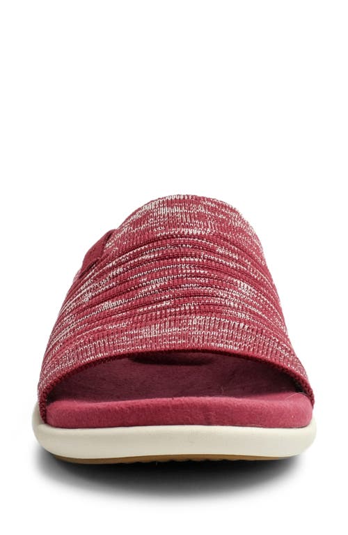 Revitalign Vanessa Slide Sandal In Rumba Red