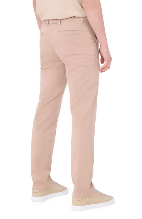 Shop Bugatchi Parker Stretch Chino Pants In Caramel