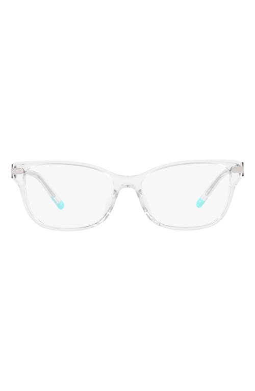 Tiffany & Co. 54mm Rectangular Optical Glasses in Clear at Nordstrom