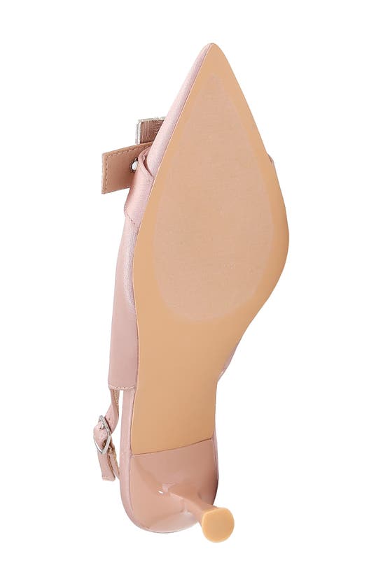 Shop Berness Elodie Slingback Pump In Blush