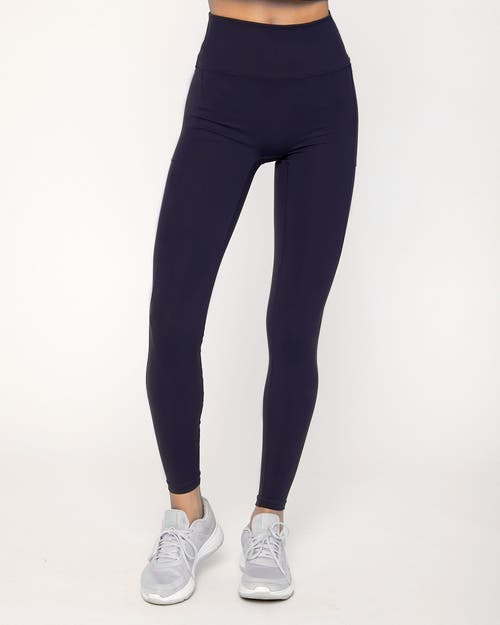 Shop Rebody Active Explore Pocket Cloudlux Legging 26" In Space Navy