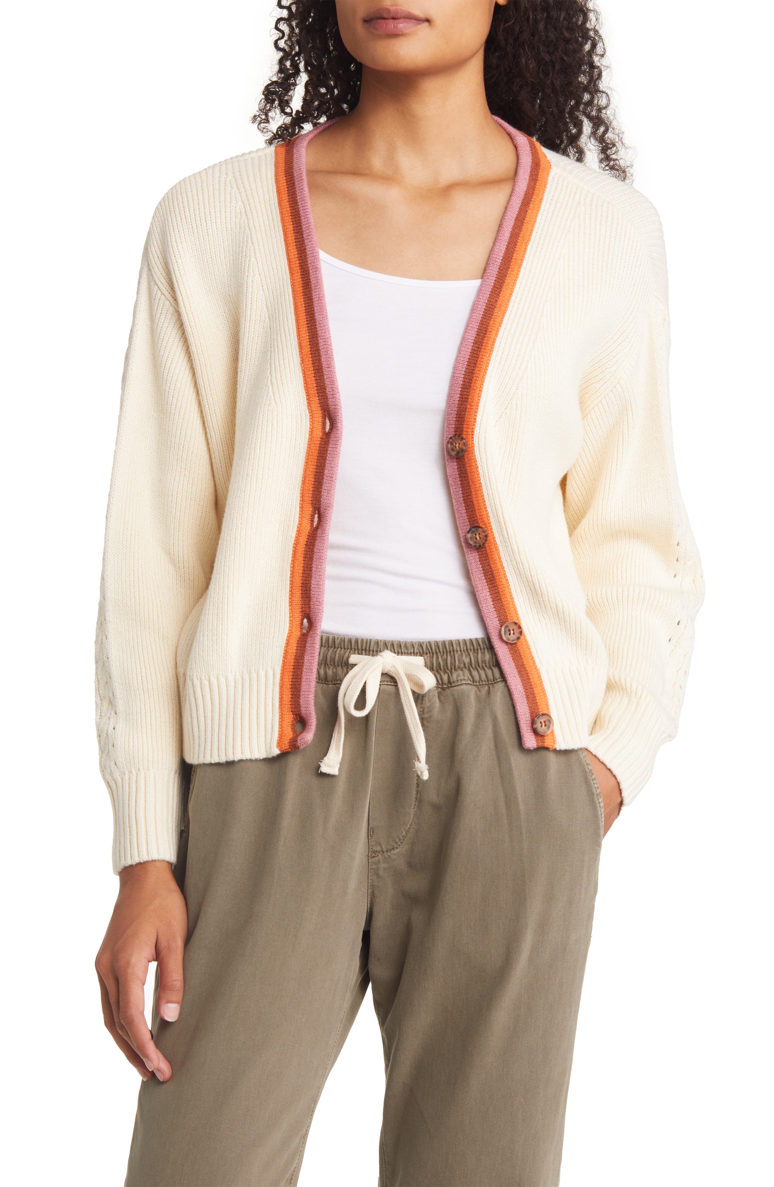 marine layer robin crop cardigan