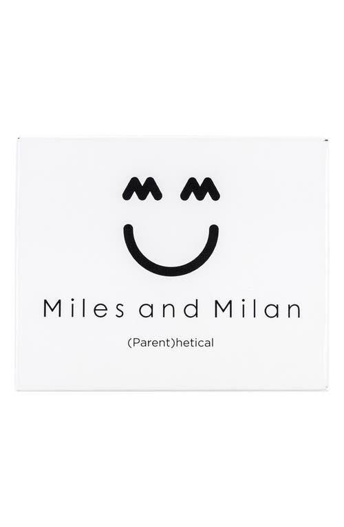 Shop Miles And Milan (parent)hetical Social Card Game In White