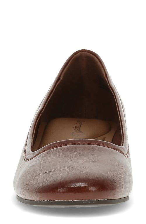 Shop Baretraps Covette Casual Flat In Mahogany