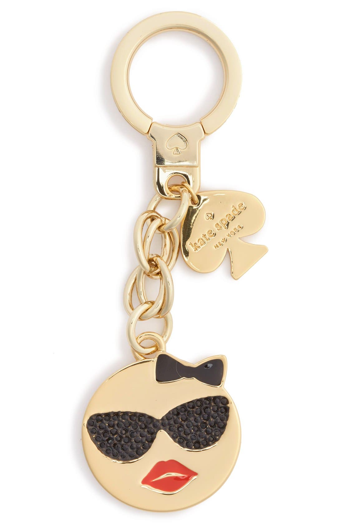 kate spade new york 'sunglasses emoji' bag charm Nordstrom