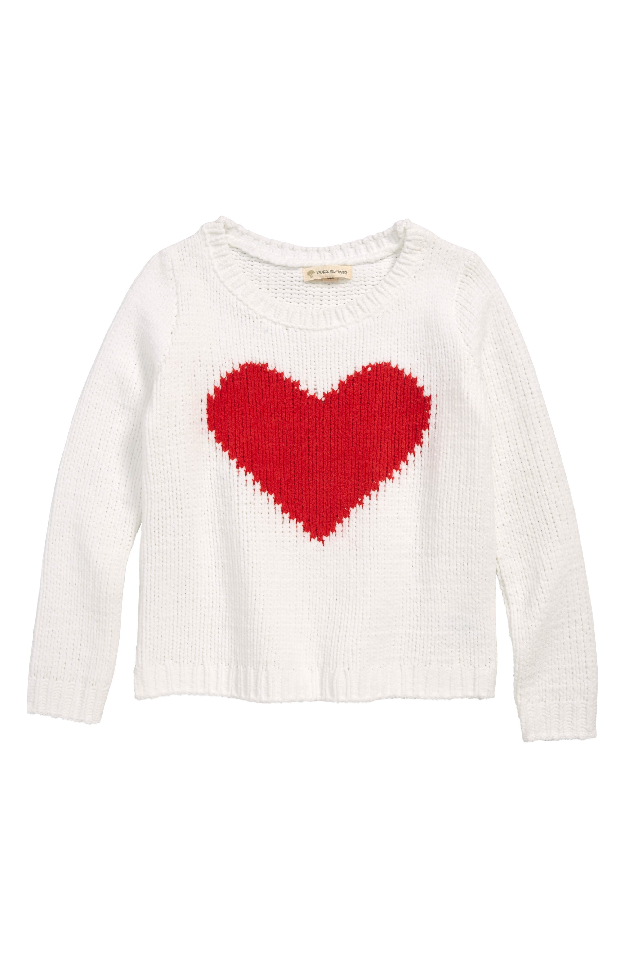 Heart Plush Sweater