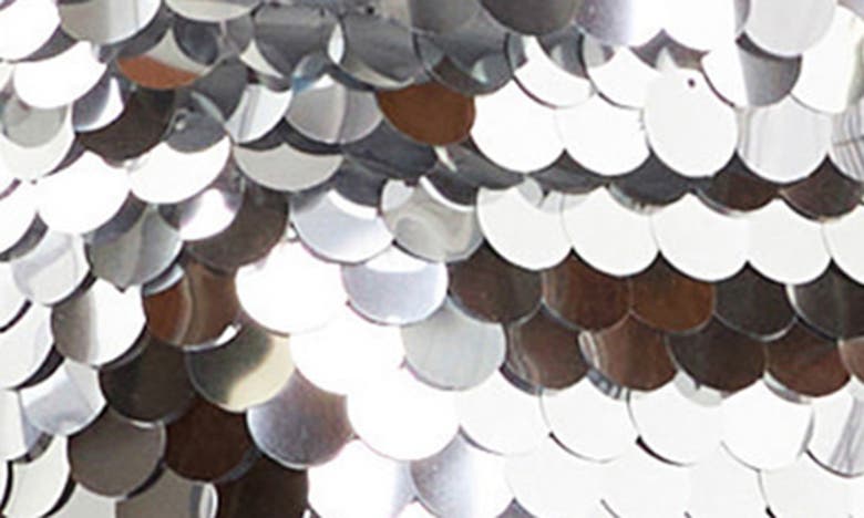 Shop Endless Rose Sequin Miniskirt In Silver