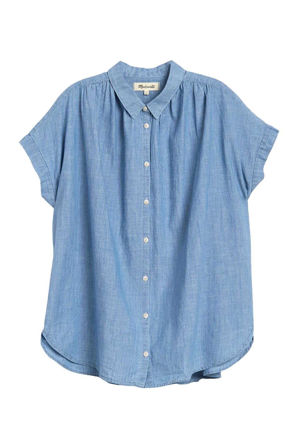 madewell chambray top