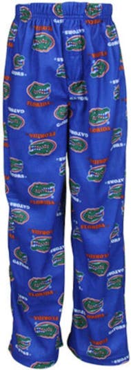 GENUINE STUFF Florida Gators Youth Royal Blue Team Logo Flannel Pajama Pants