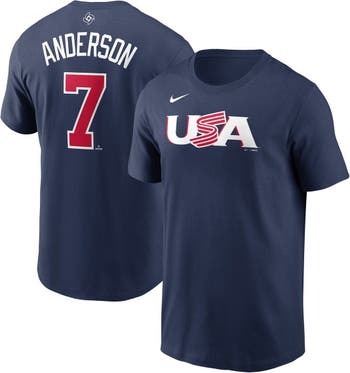 Men's Nike Tim Anderson Black Chicago White Sox Alternate Authentic Player  Jersey