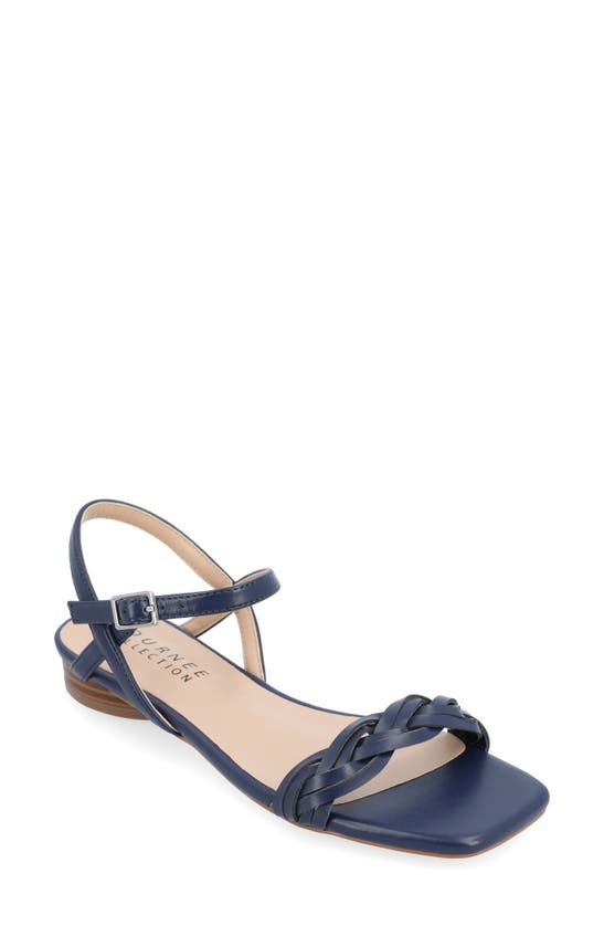 Journee Collection Verity Sandal In Blue