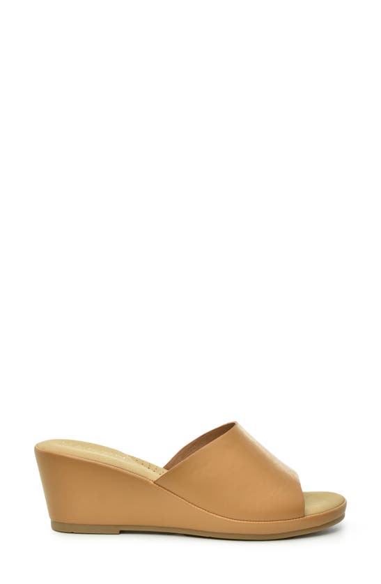 Shop Taryn Rose Skoal Platform Wedge Sandal In Light Brown
