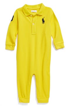 Baby boy ralph lauren romper Clearance