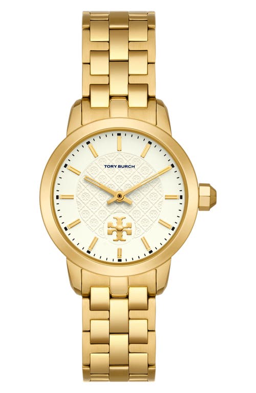 Tory Burch The Tory Watch, 34mm in Gold at Nordstrom