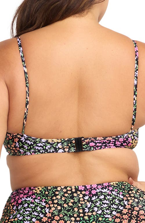 Shop Artesands Davignon Degas D- & Dd-cup Underwire Bikini Top In Black