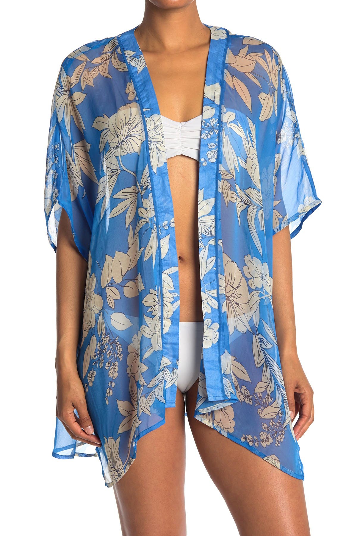 vince camuto sheer kimono