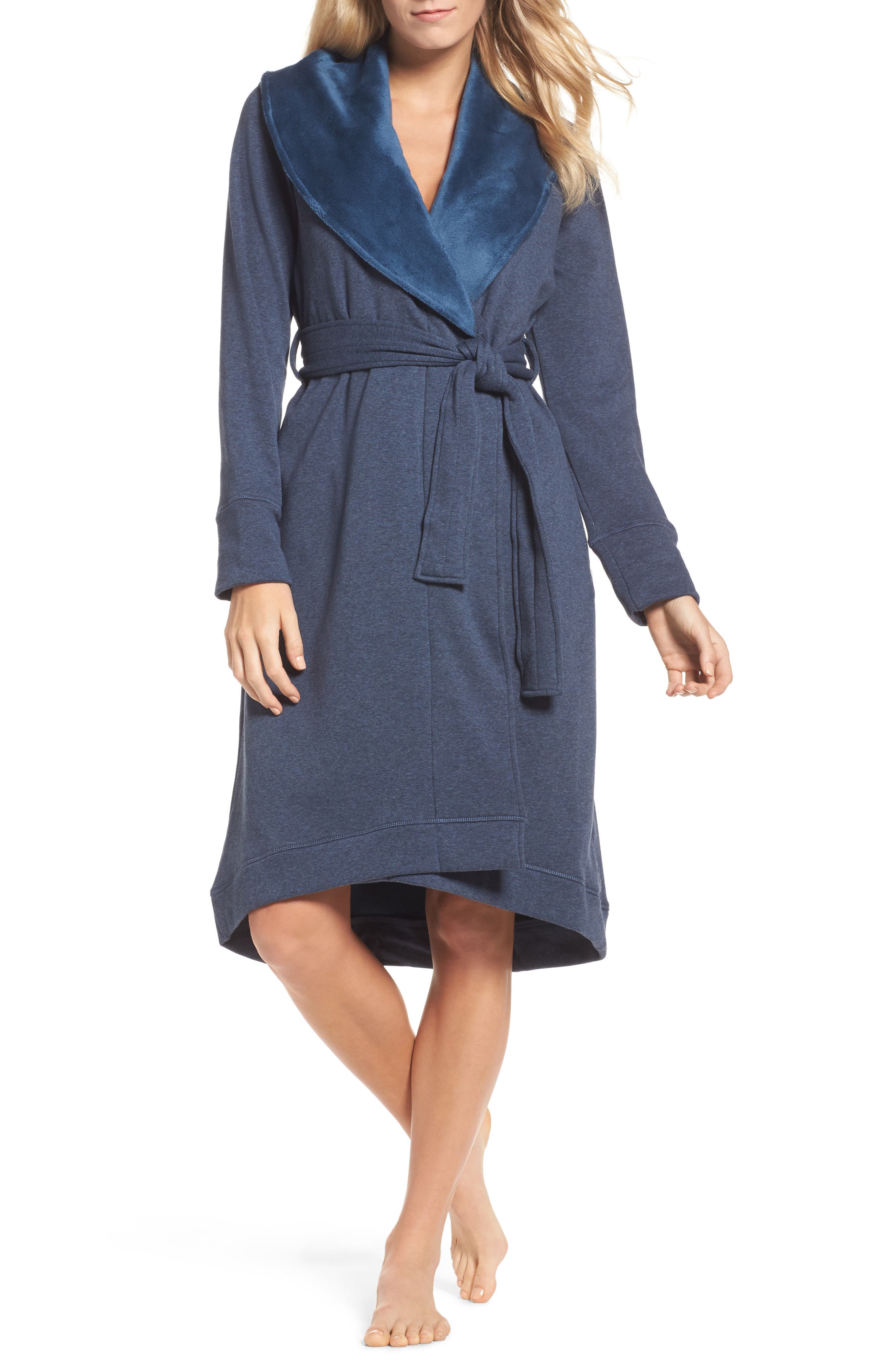 ugg duffield double knit robe