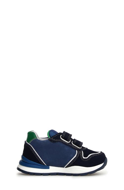 Shop Naturino Kids' Roy Sneaker In Navy-azure-green