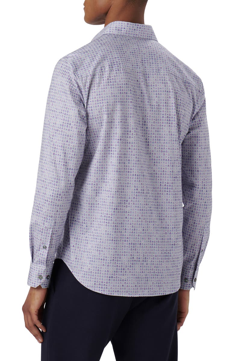 Bugatchi James OoohCotton® Print Button-Up Shirt | Nordstrom