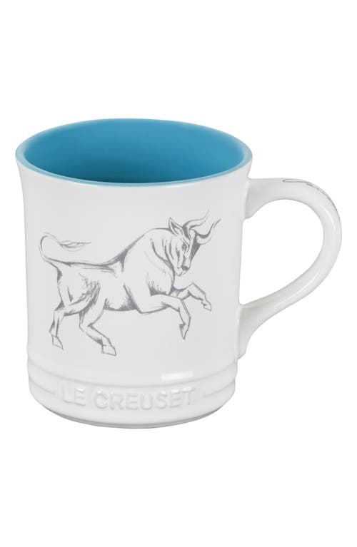 Le Creuset Zodiac Stoneware Mug In Blue