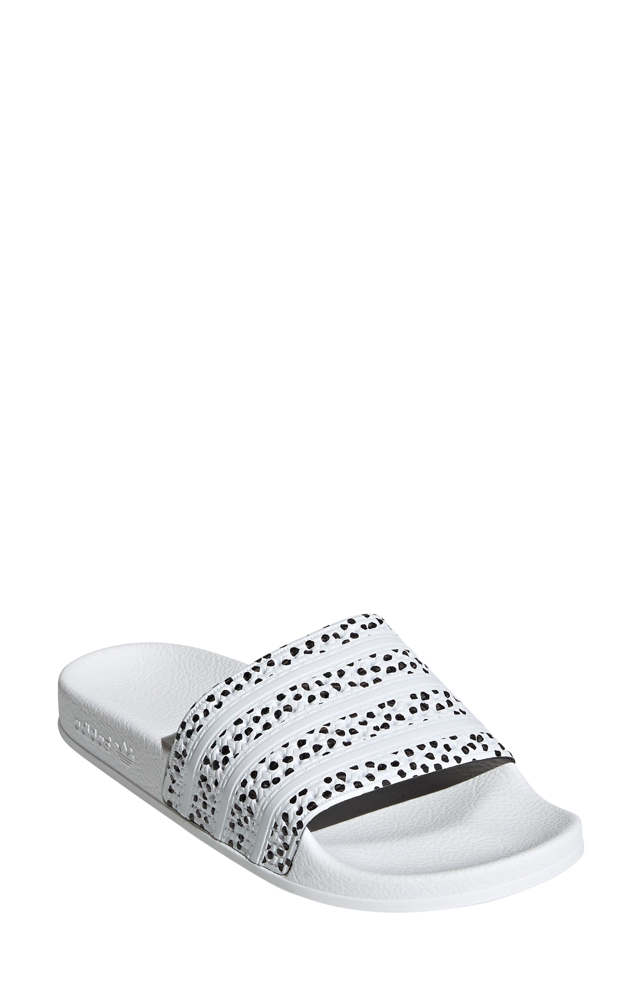 adidas female slippers