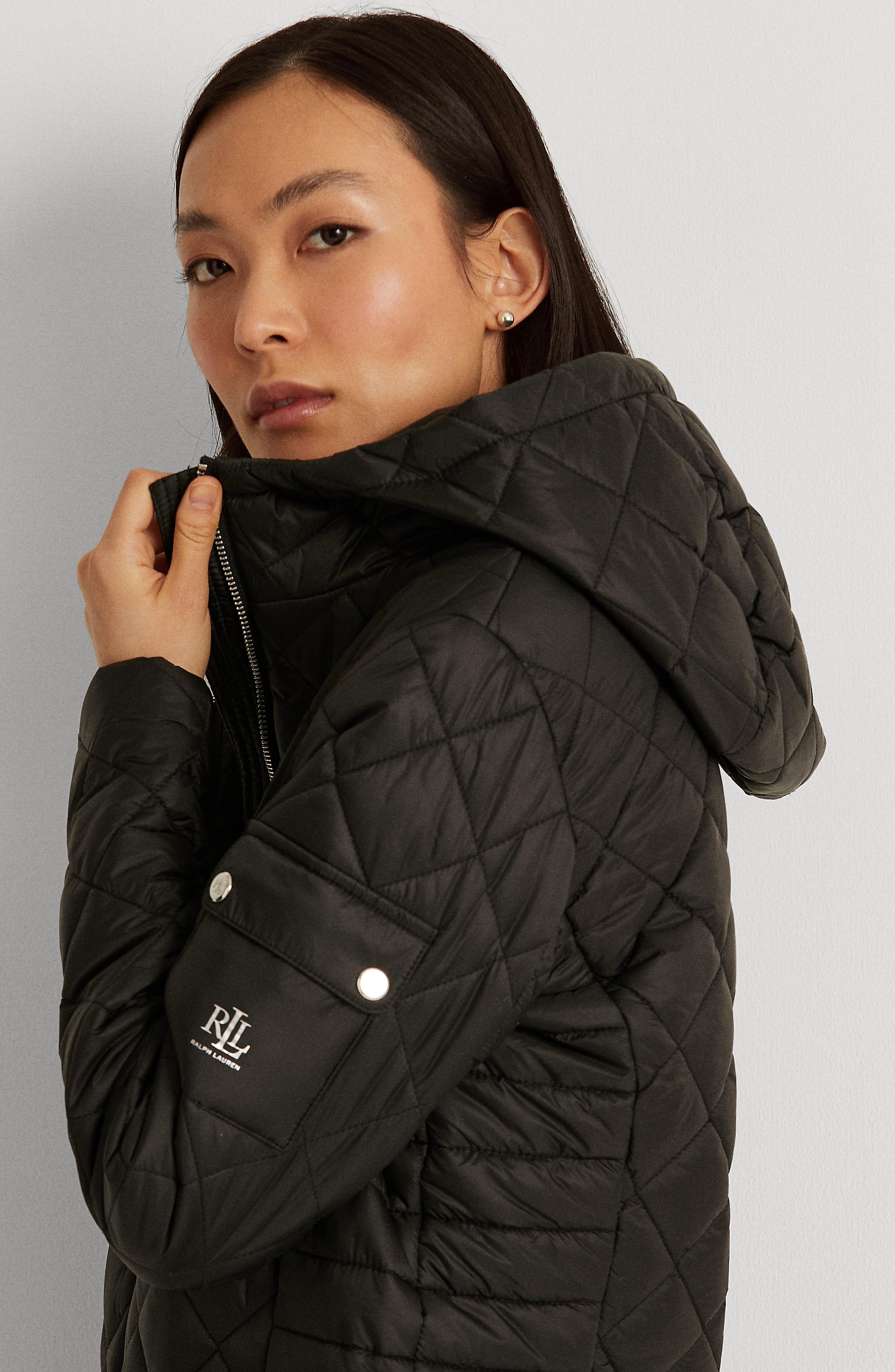 Lauren Ralph Lauren Hooded Quilted Down 