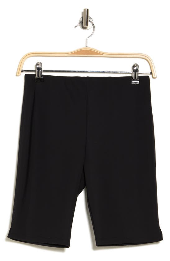 Shop Theory Solid Bike Shorts In Black