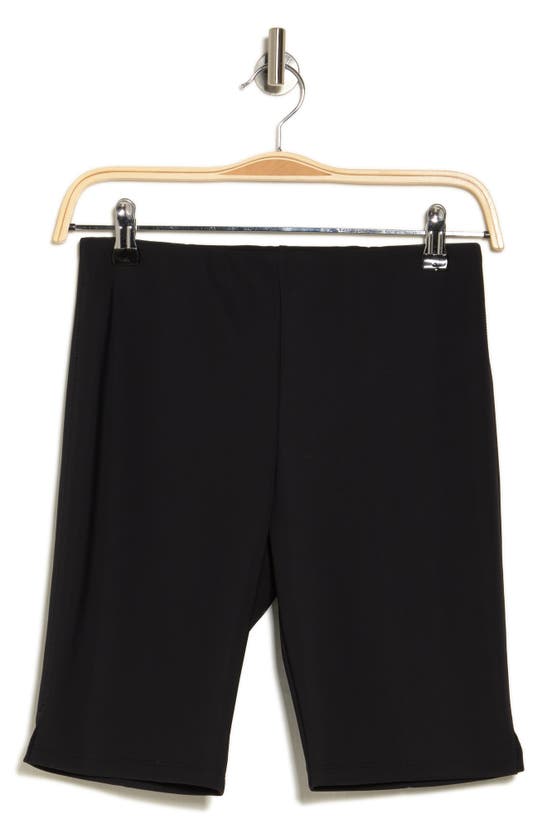 Theory Solid Bike Shorts In Black