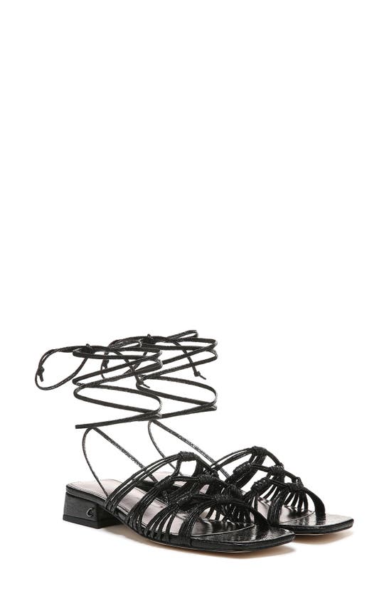Shop Circus Ny By Sam Edelman Jocelyn Ankle Wrap Sandal In Black