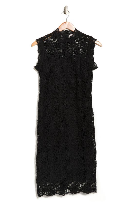 Nanette lepore black outlet lace dress